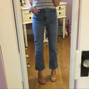 NWT BDG Kick Flare High-Rise Cropped Jeans